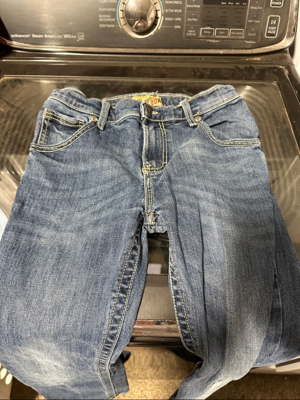 Wrangler Boys Blue Denim Jeans